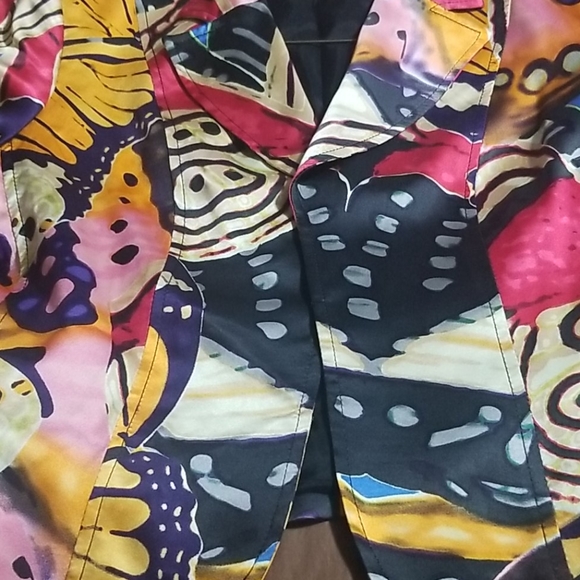 Alberto Makali silk blazer – size 14 - Picture 9 of 9